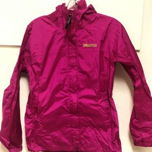 Pink wind jacket